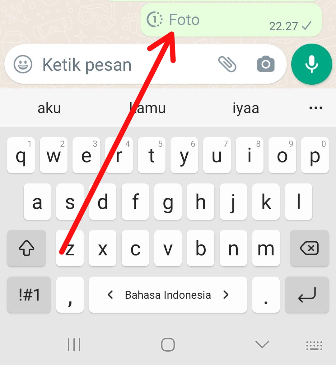 Cara Melihat Kembali View Once di WhatsApp