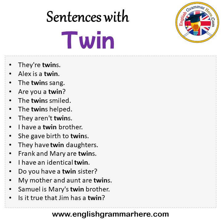 perbedaan twin dan twins englishgrammar here