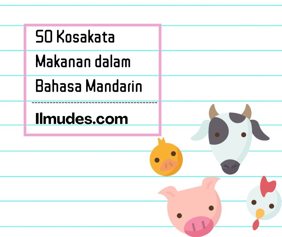 Kosakata Makanan dalam Bahasa Mandarin