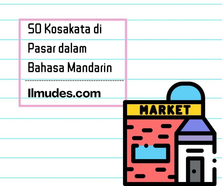 Kosakata di Pasar dalam Bahasa Mandarin